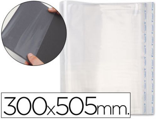 Bolsas protetoras para encadernacao adesivas em polipropileno cor transparente medidas 300x505mm , Sadipal , 52102 , 8427973336493